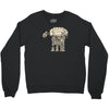 how many legs Crewneck Sweatshirt