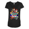 paw patrol birthday boy aunt Maternity Scoop Neck T-shirt