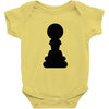 Chess King and Pawn Baby Bodysuit