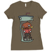 delicious aqua teens Ladies Fitted T-Shirt