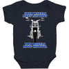 funny , fourtwo wheels, ideal gift, birthday present Baby Bodysuit