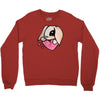 cute lop eared rabbit Crewneck Sweatshirt