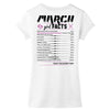 March Girl Facts Pisces Women's V-Neck T-Shirt