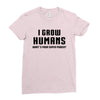 I Grow Humans - What is Your Super Power? Ladies Fitted T-Shirt