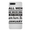 all men are created equal january iPhone 7 Plus Case