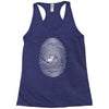 octo print Racerback Tank
