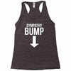 sympathy bump novelty beer belly Racerback Tank