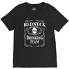redneck drinking team funny party V-Neck Tee