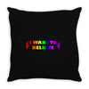 unicorns,i want to believe,fantasy,mythical,unicorns Throw Pillow