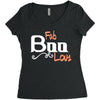 fab boo Women's Triblend Scoop T-shirt