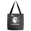 drummer drum kit indie rock music Tote Bags