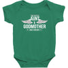 i have two titles aunt and godmother Baby Bodysuit