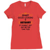 Smart Good Looking Actuary Doesnt Get Better Than Ladies Fitted T-Shirt