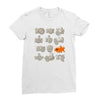 fisheye lens Ladies Fitted T-Shirt