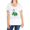 Take Me Tto The Disco Ladies Curvy T-Shirt