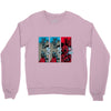 rock, paper, dragon Crewneck Sweatshirt