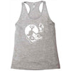 dj et hacke musik Racerback Tank