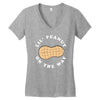 Little Peanut on the Way Women's V-Neck T-Shirt