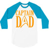 captain dad 3/4 Sleeve Shirt