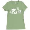 player football Ladies Fitted T-Shirt