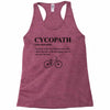 Cycopath Noun Racerback Tank