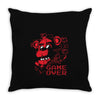 five nights at freddy's pizzeria game over Throw Pillow