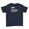 definition of a geek Youth Tee