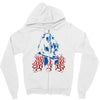 shining jack Zipper Hoodie