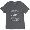 narwhals V-Neck Tee