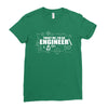 i'am cool engineer trust me Ladies Fitted T-Shirt