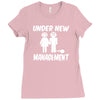 under new management stag night wedding mens Ladies Fitted T-Shirt