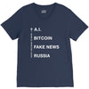 30 Seconds To Mars Topics V-Neck Tee