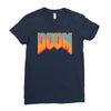 Wtf Doom Ladies Fitted T-Shirt