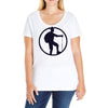 mountain go go Ladies Curvy T-Shirt