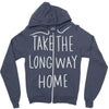 take the long way home Zipper Hoodie