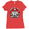 ma&icirc;tre tortue g&eacute;niale Ladies Fitted T-Shirt
