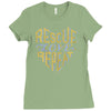 rescue. love. repeat. Ladies Fitted T-Shirt