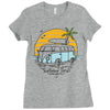 summer time Ladies Fitted T-Shirt