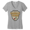 World Famous Beets Schrute Farms Women's V-Neck T-Shirt
