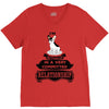 I Am French Bulldog Actually In A Very Commited Relationship V-Neck Tee