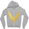 Logan Paul Maverick Gold Zipper Hoodie