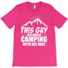 Camper Couple Man White T-Shirt