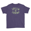 spelin chanp best trending Youth Tee