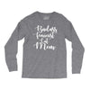 badass feminist cat mom Long Sleeve Shirts