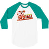 sexual tyrannosaurus 3/4 Sleeve Shirt
