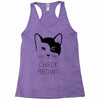 CHECK MEOWT Racerback Tank