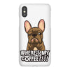 where's my coffee iPhoneX