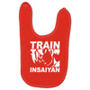 silver edition train insaiyan dragonball z insane bodybuilding goku Baby Bibs