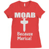 moab military mother of all bombs Ladies Fitted T-Shirt