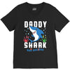 daddy shark doo doo doo family matching V-Neck Tee